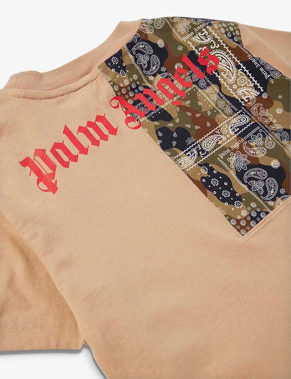 Palm Angels Camo-patch Logo-print Cotton-jersey T-shirt 8-12 Years 2 Palm Angels Camo-patch Logo-print Cotton-jersey T-shirt 8-12 Years - Image 2