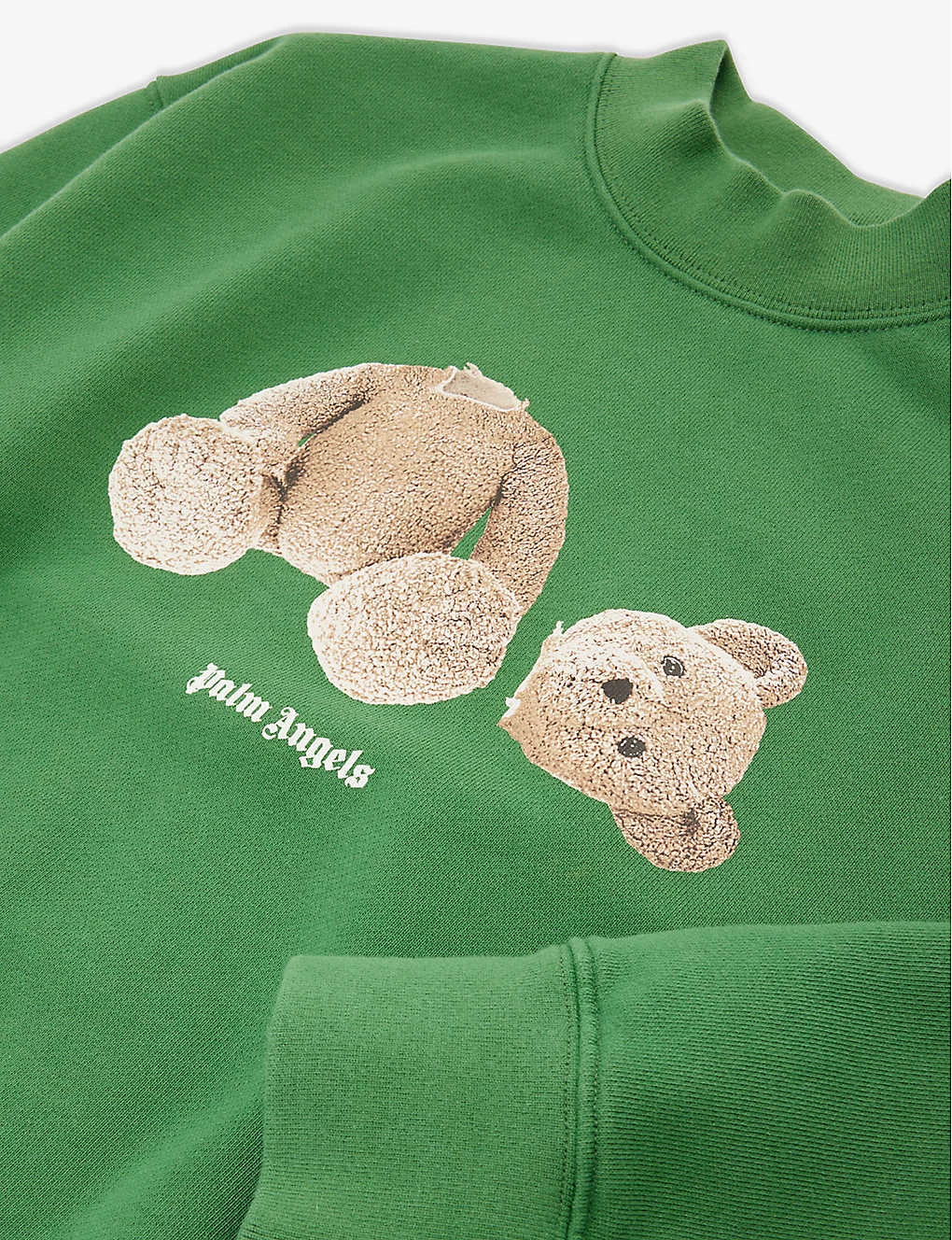 Palm Angels Bear-print Cotton-jersey Sweatshirt 4-12 Years 2 Palm Angels Bear-print Cotton-jersey Sweatshirt 4-12 Years - Image 2