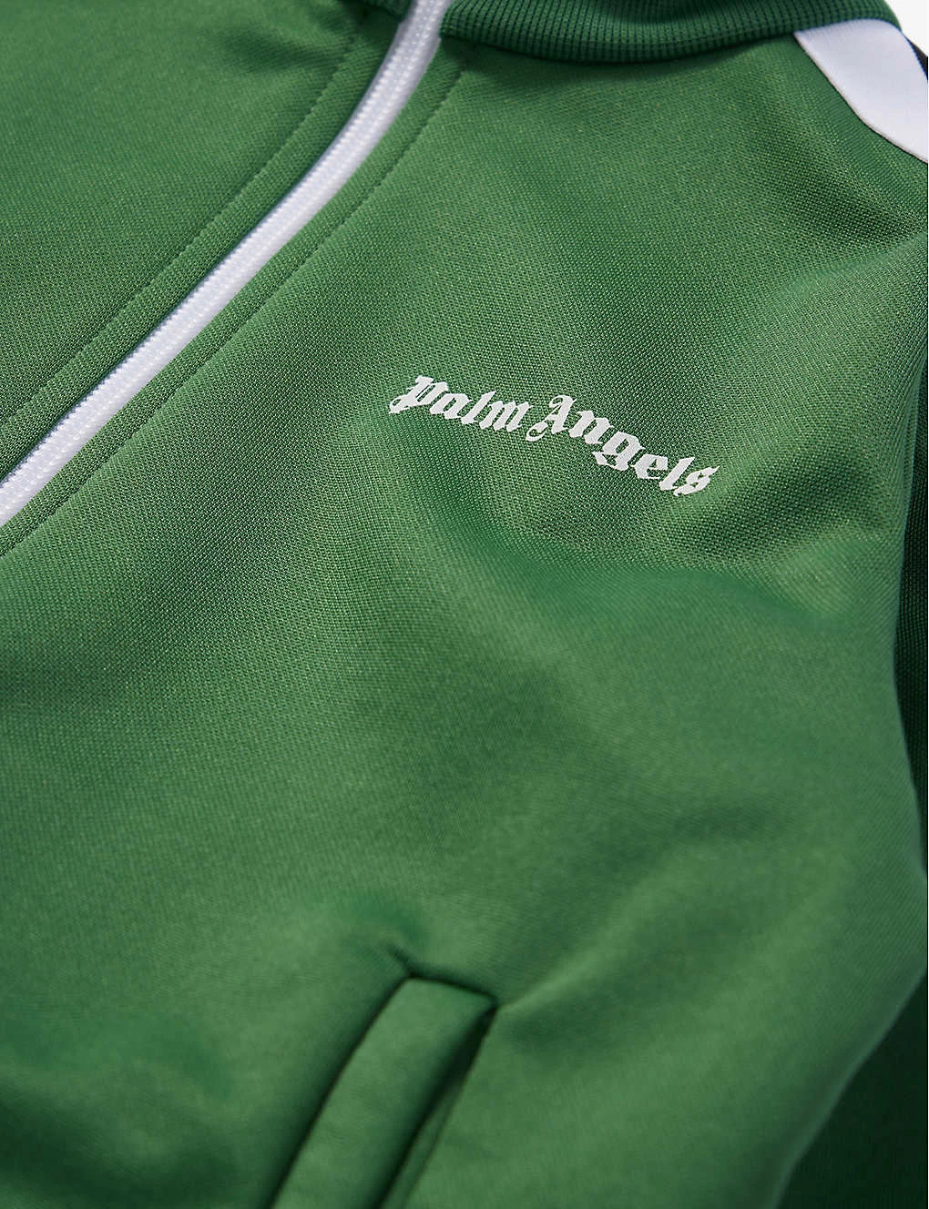 Palm Angels Logo-print Funnel-neck Woven Jacket 6-12 Years 2 Palm Angels Logo-print Funnel-neck Woven Jacket 6-12 Years - Image 2