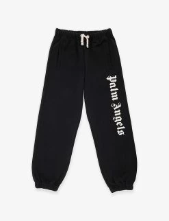 Palm Angels Logo Text-print Cotton-jersey Jogging Bottoms 4-12 Years