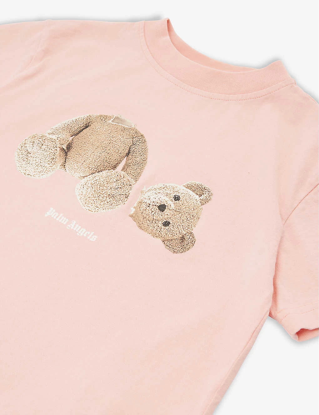 Palm Angels Bear-print Cotton-jersey T-shirt 4-12 Years 2 Palm Angels Bear-print Cotton-jersey T-shirt 4-12 Years - Image 2