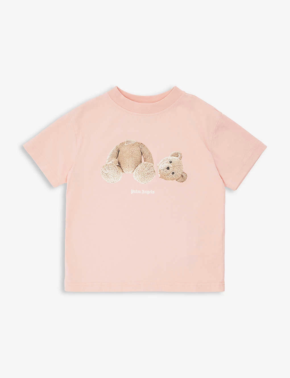 Palm Angels Bear-print Cotton-jersey T-shirt 4-12 Years 1 Palm Angels Bear-print Cotton-jersey T-shirt 4-12 Years