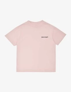 Palm Angels Logo Text-print Cotton-jersey T-shirt 4-12 Years