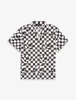 Amiri Check-pattern Cotton-poplin Shirt 10-12 Years