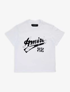 Amiri Logo-print Cotton-jersey T-shirt 4-12 Years