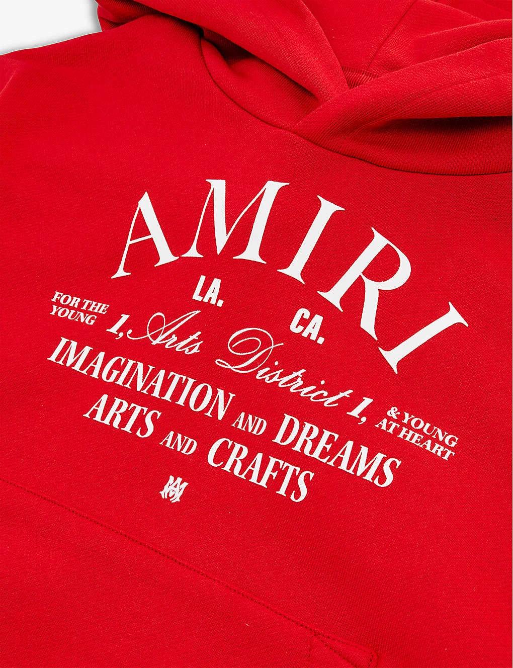Amiri Arts District Logo Text-print Cotton-jersey Hoody 4-12 Years 2 Amiri Arts District Logo Text-print Cotton-jersey Hoody 4-12 Years - Image 2