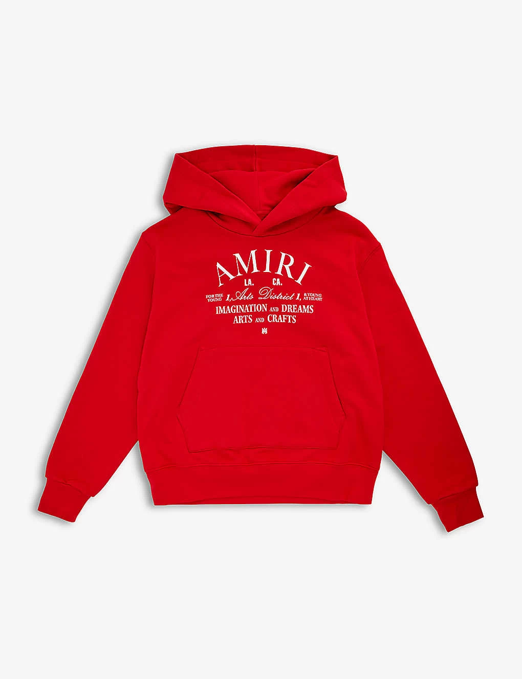 Amiri Arts District Logo Text-print Cotton-jersey Hoody 4-12 Years 1 Amiri Arts District Logo Text-print Cotton-jersey Hoody 4-12 Years
