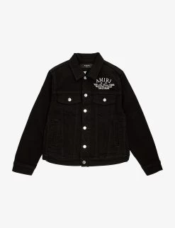 Amiri Art District Stretch-denim Jacket 4-12 Years