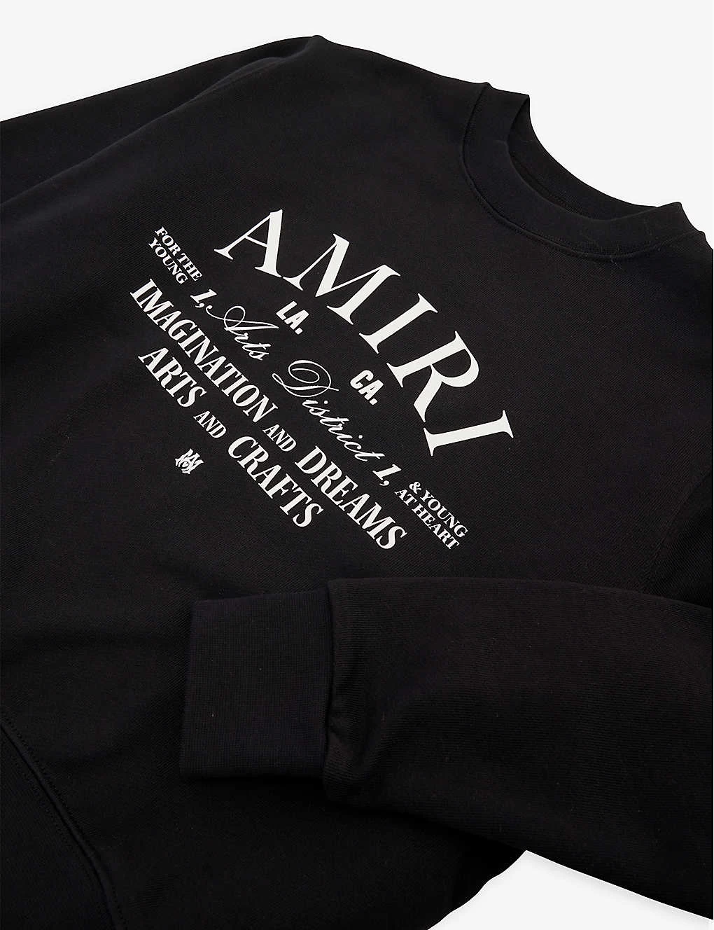Amiri Logo-print Cotton Sweatshirt 4-12 Years 2 Amiri Logo-print Cotton Sweatshirt 4-12 Years - Image 2