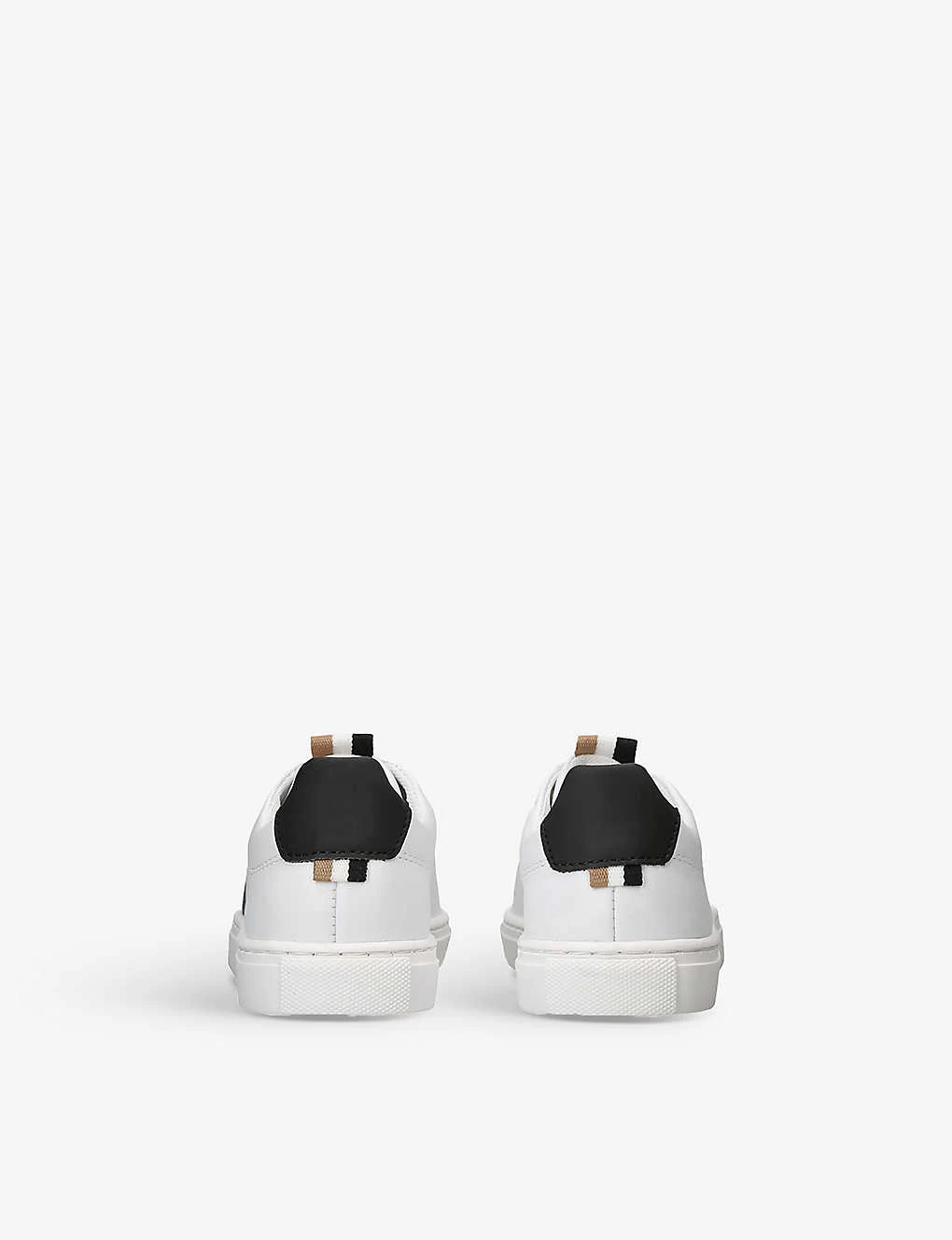 Boss Logo-print Leather Low-top Trainers 4-8 Years 4 Boss Logo-print Leather Low-top Trainers 4-8 Years - Image 4