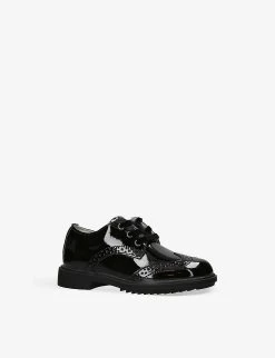 Dara Patent Leather Brogues 6-9 Years -Kid Couture R04183628 BLACK ALT02