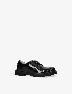 Elaine Patent Leather Lace-up Shoes 9-12 Years -Kid Couture R04183631 BLACK ALT02