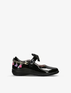 Aurora Charm-embellished Patent-leather School Shoes 5-8 Years
