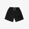 Kids ESSENTIALS Rubberised Brand-badge Cotton-blend Shorts 2-16 Years