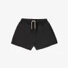 Kids ESSENTIALS Brand-appliqué Drawstring-waistband Shell Shorts 2-16 Years