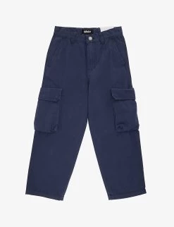 Molo Austin Patch-pockets Cotton Trousers 4-10 Years