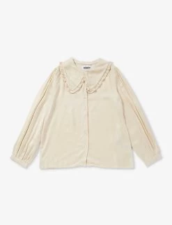 Molo Robbin Ruffle-trim Woven Shirt 3-12 Years