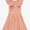 Molo Christal Ruffle-trim Stretch Organic-cotton Dress 2-12 Years