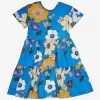 Molo Chilla Floral-print Organic-cotton Dress 3-12 Years