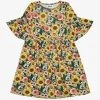 Molo Chasity Floral-print Stretch Organic-cotton Dress 2-12 Years