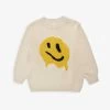 Molo Bello Blurred-smile Knitted Cotton-blend Jumper 3-10 Years