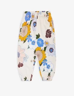 Molo Adan Floral-print Organic Cotton-jersey Jogging Bottoms 2-12 Years