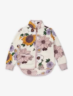 Molo Ulani Floral-print Recycled-polyester Fleece Jacket 2-12 Years