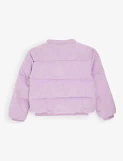 Molo Helina Logo-patch Cotton-corduroy Jacket -Kid Couture R04184153 ALPINEGLOW ALT02