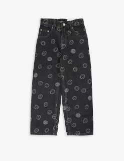 Molo Aiden Woven Smiley-face Jeans 4-10 Years