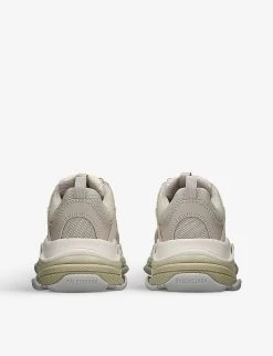 Balenciaga Triple S Mesh Trainers 2-8 Years -Kid Couture R04185408 CREAM ALT03