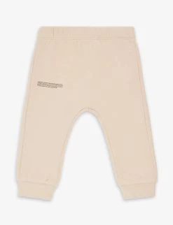 Logo-print Regular-fit Organic Cotton-jersey Jogging Bottoms 0-24 Months