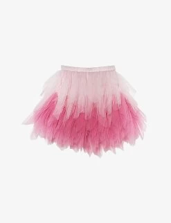 Tutu Du Monde X Barbie Springs Tutu Layered Tutu Mesh Skirt 4-11 Years -Kid Couture R04186202 PINKLIFEMIX ALT02