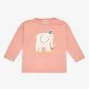 Bobo Choses Elephant-print Round-neck Organic-cotton T-shirt 6-24 Months
