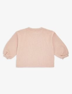 Bobo Choses Flower-print Stretch-organic-cotton Jumper 6-24 Months 5 Bobo Choses Flower-print Stretch-organic-cotton Jumper 6-24 Months -Kid Couture R04186587 PINK ALT02