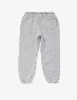 Bobo Choses Letter-print Mid-rise Cotton-jersey Jogging Bottoms 2-11 Years 5 Bobo Choses Letter-print Mid-rise Cotton-jersey Jogging Bottoms 2-11 Years -Kid Couture R04186613 LIGHTHEATHERGREY ALT02
