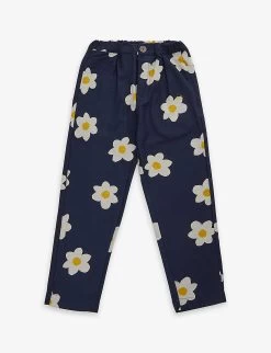 Bobo Choses Flower-print Cotton-canvas Trousers 6-13 Years