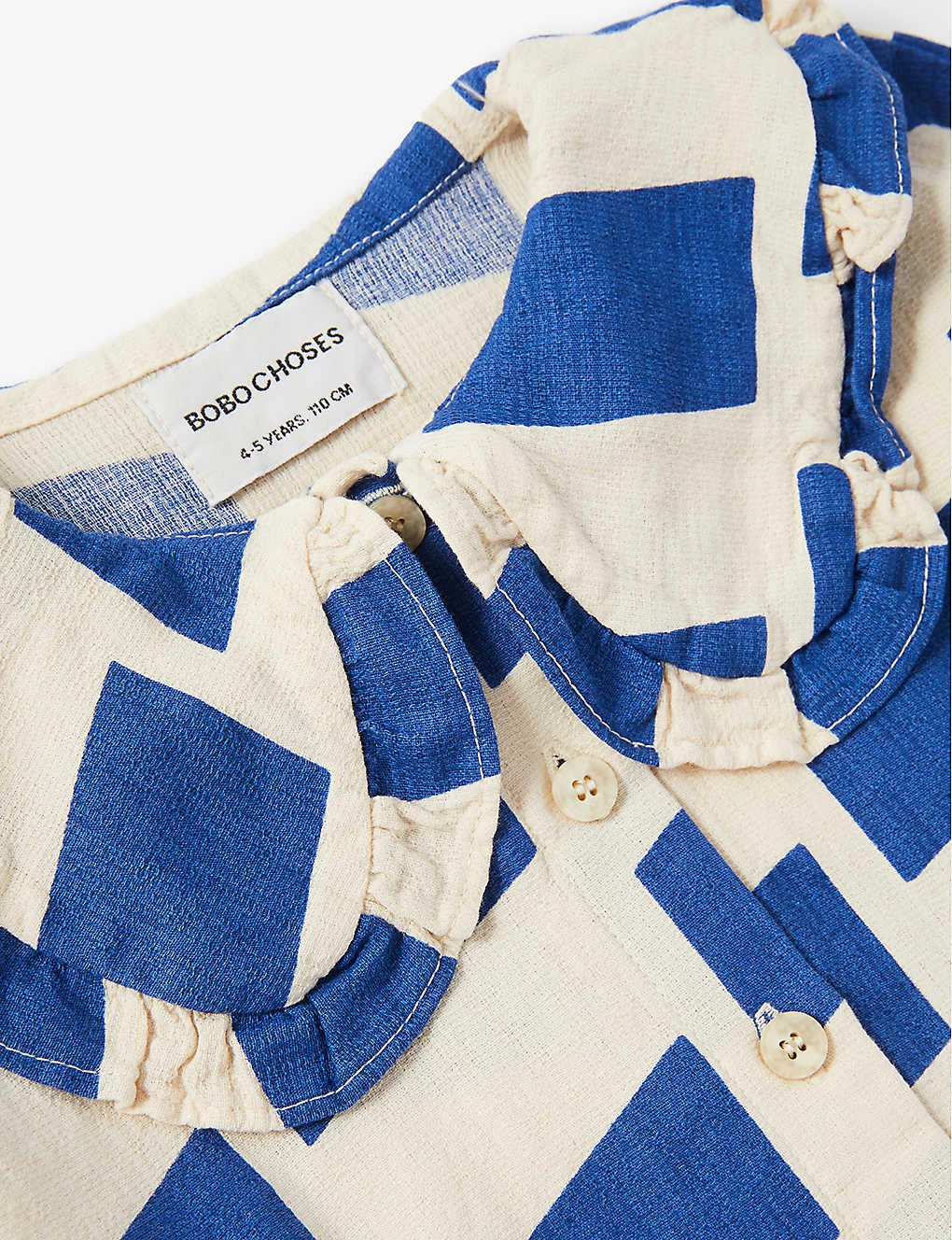 Bobo Choses Check-print Cotton Dress 4-13 Years 2 Bobo Choses Check-print Cotton Dress 4-13 Years - Image 2