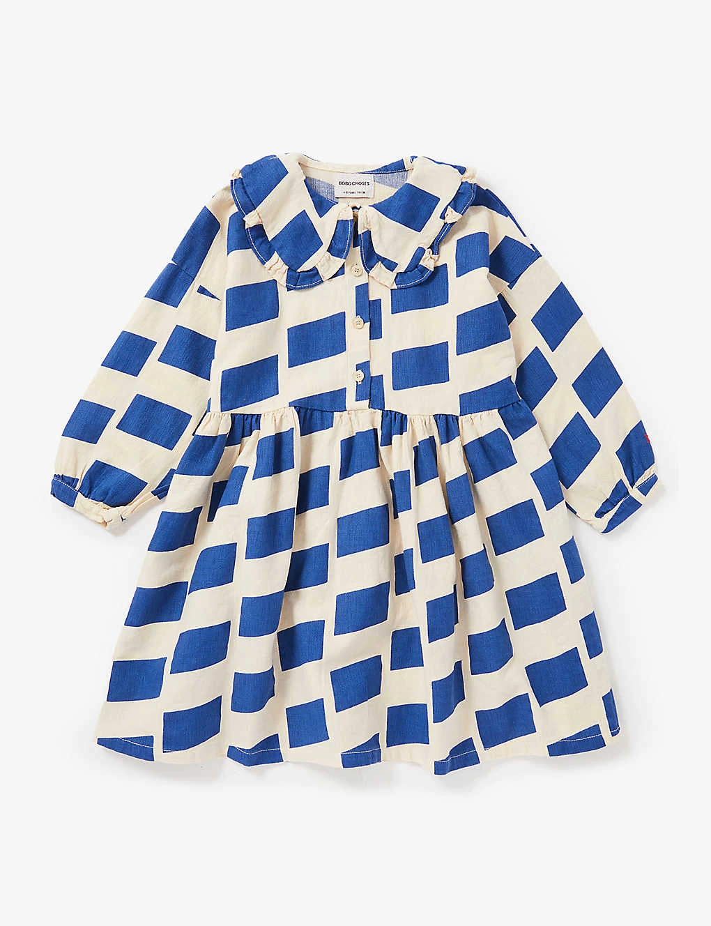 Bobo Choses Check-print Cotton Dress 4-13 Years 1 Bobo Choses Check-print Cotton Dress 4-13 Years