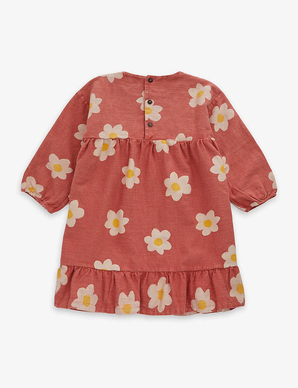 Bobo Choses Floral-pattern Cotton Dress 4-13 Years 3 Bobo Choses Floral-pattern Cotton Dress 4-13 Years - Image 3