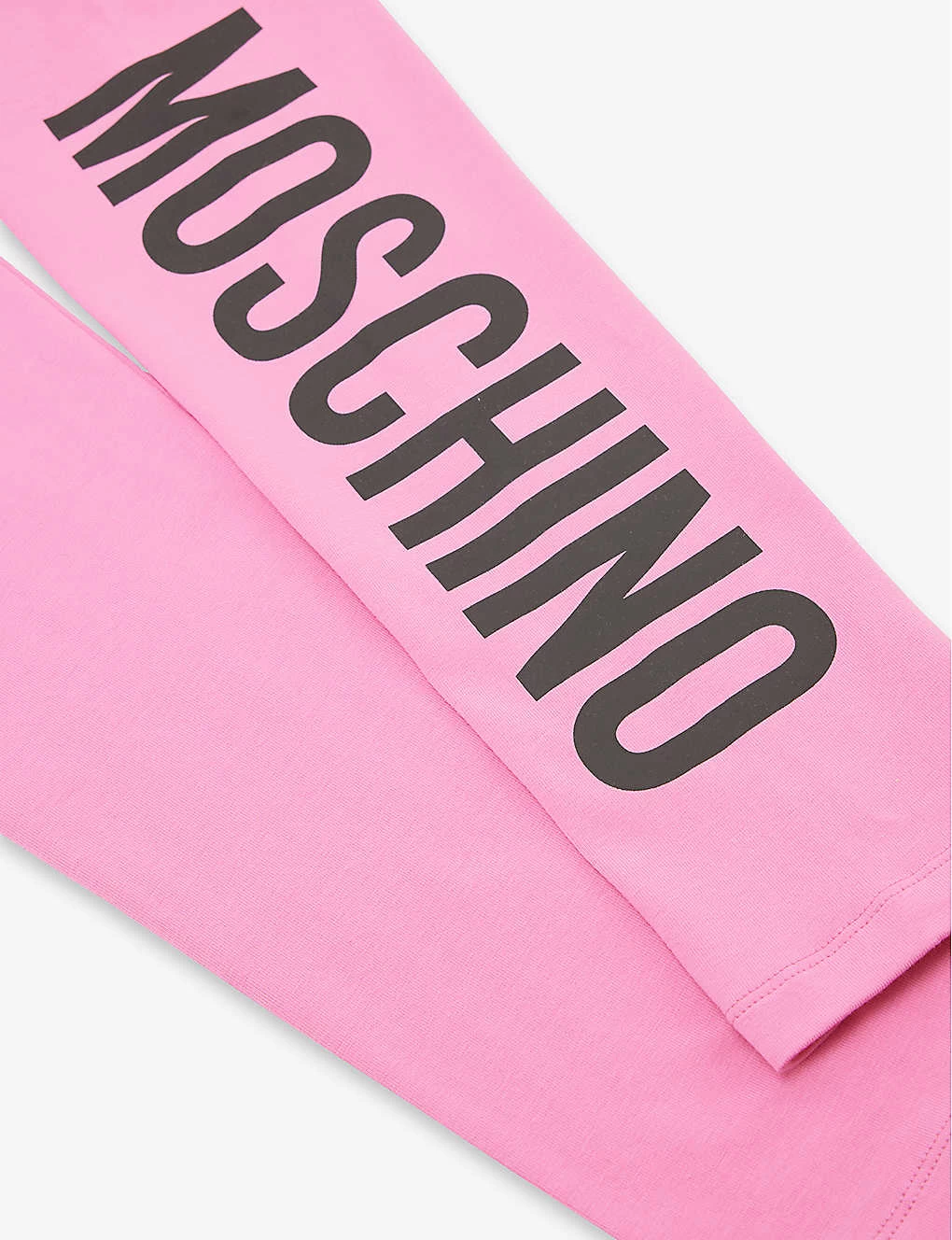 MOSCHINO Logo-print High-rise Stretch-cotton Leggings 4-12 Years 2 MOSCHINO Logo-print High-rise Stretch-cotton Leggings 4-12 Years - Image 2