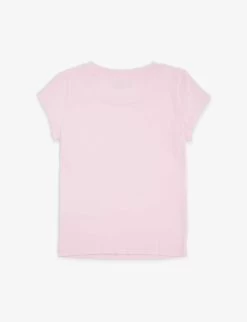 MOSCHINO Toy Bear Graphic Print Stretch-cotton T-shirt 4-14 Years -Kid Couture R04187108 PIROUETTEPINK ALT02