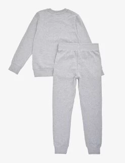 MOSCHINO Bear-print Cotton-jersey Tracksuit 4-12 Years 5 MOSCHINO Bear-print Cotton-jersey Tracksuit 4-12 Years -Kid Couture R04187119 MELANGEGREY ALT02