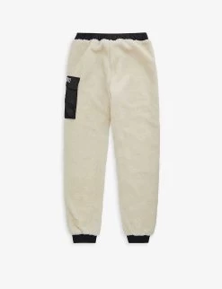 MOSCHINO Patch-pocket Woven-blend Jogging Bottoms 14 Years -Kid Couture R04187121 CLOUD ALT02