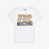 MOSCHINO Bear Logo-print Cotton T-shirt 4-14 Years