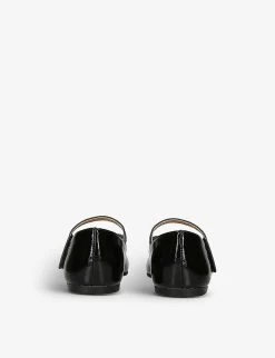 Crystal-bow Patent-leather Ballerina Flats 6 Months-3 Years -Kid Couture R04187538 BLACK ALT03