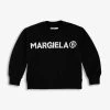 MM6 Maison Margiela Logo-print Crewneck Cotton-jersey Sweatshirt 8-16 Years