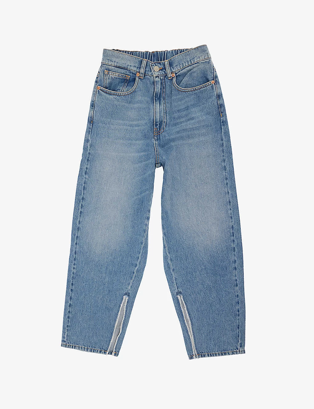 MM6 Maison Margiela Wide-leg Split-hem Denim Jeans 8-16 Years 1 MM6 Maison Margiela Wide-leg Split-hem Denim Jeans 8-16 Years