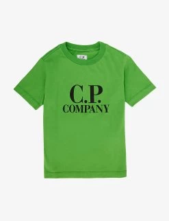 Goggle-print Cotton-jersey T-shirt 4-14 Years