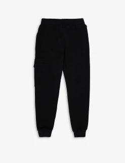 Crewneck Lens-compartment Cotton-jersey Sweatshirt 4-14 Years -Kid Couture R04188282 BLUE ALT02