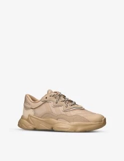 ADIDAS Ozweego Padded-ankle Recycled Faux-leather Trainers 6-9 Years -Kid Couture R04189050 TAN ALT02